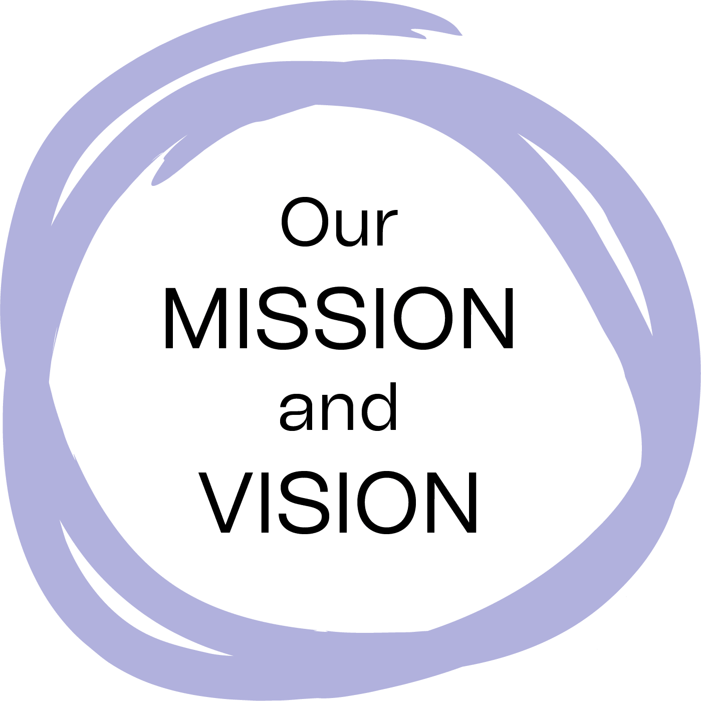 Graphic sujet: Our mission and vision